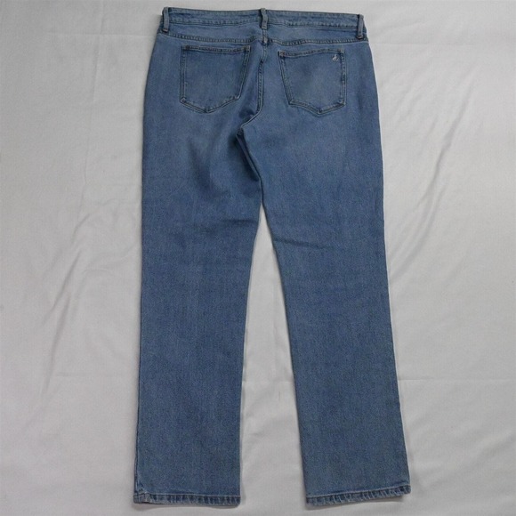 Sam Edelman Fits 14 Kitten Straight Mid Rise Straight Crop Light Denim Jeans‎ - Picture 7 of 7